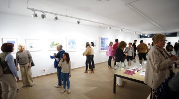 Una exposición de Nati Pérez. Foto: Cultura Pozoblanco