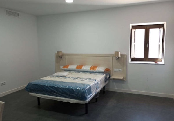 Interior de una de las habitaciones del Hotel Rural del Convento de Pedroche