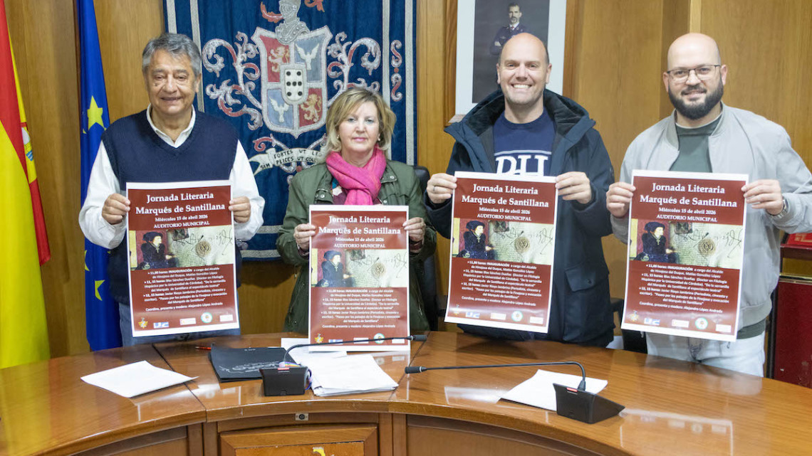 Presentación de la Jornada Literaria dedicada al Marqués de Santillana