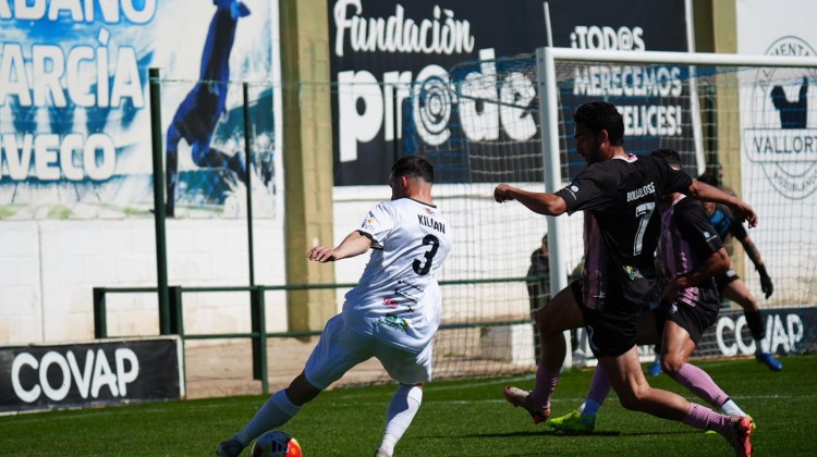 Kilian en un partido del Pozoblanco