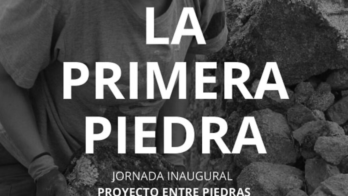 Cartel de la jornada inaugural del proyecto