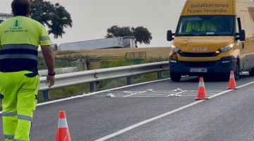 Obras de mejora en carretas de Dos Torres