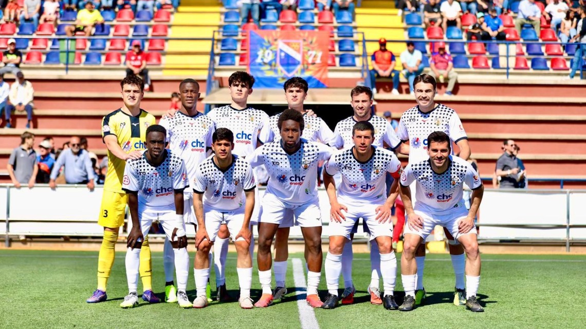Once inicial del Pozoblanco ante el Dos Hermanas. Foto: Fran Arroyo
