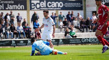 León en un partido del CD Pozoblanco