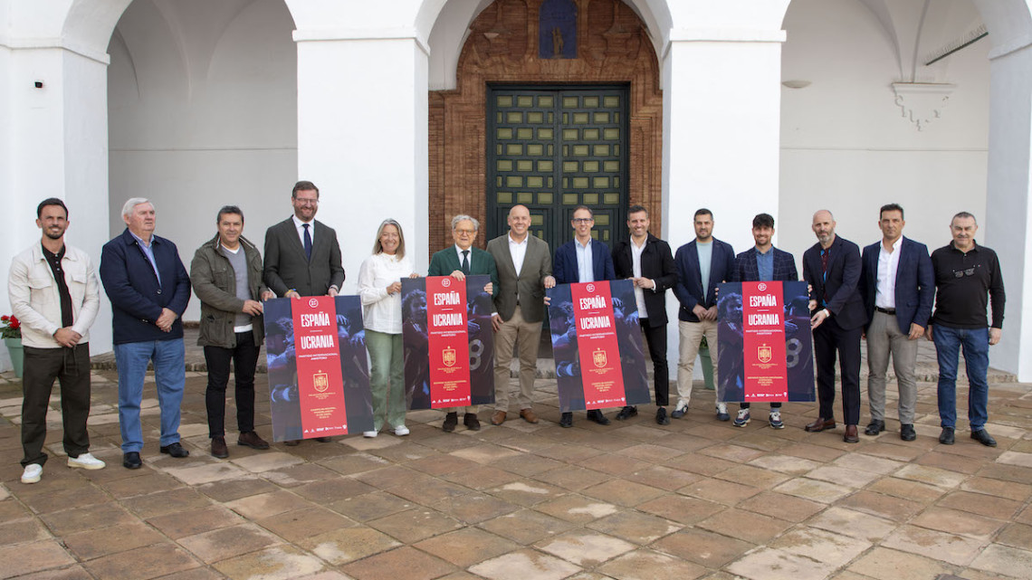 Presentación de los partidos en Pozoblanco y Córdoba de España sub 17
