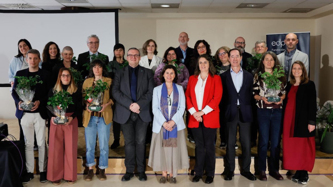 Entrega de los reconocimientos de la Fundación EDP dentro de su programa EDP Energía Solidaria. Foto: Daniel Mora