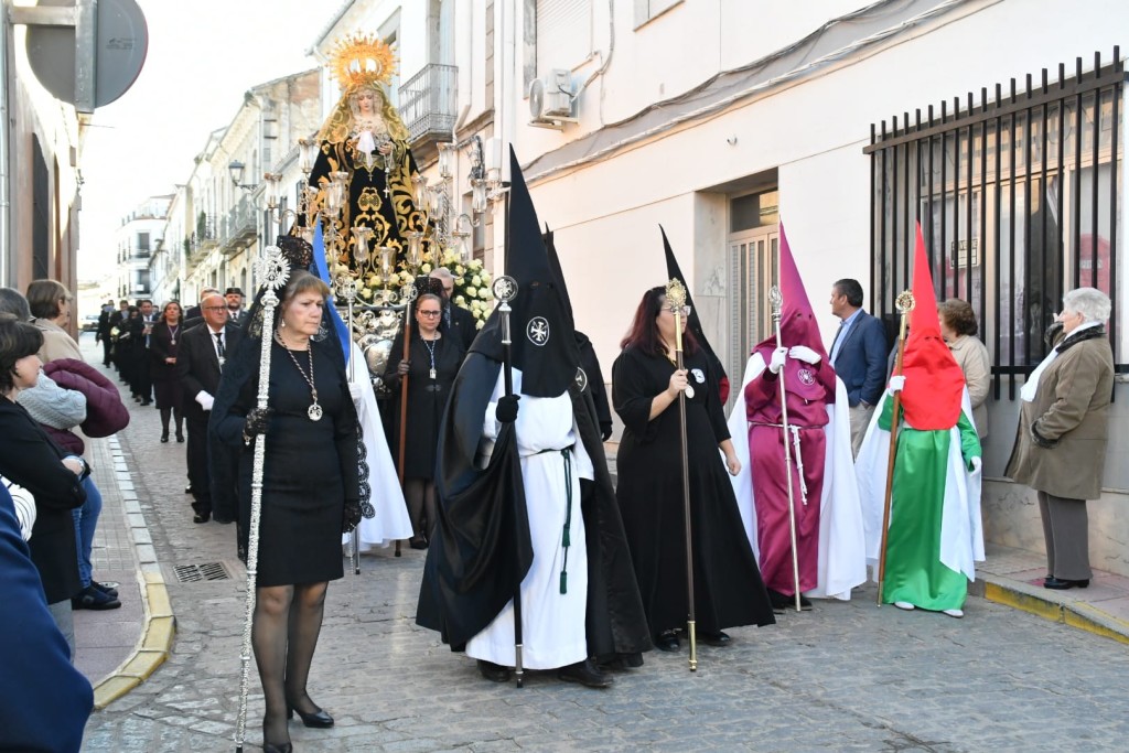 La Virgen de los Doloresen Villanueva de Córdoba 