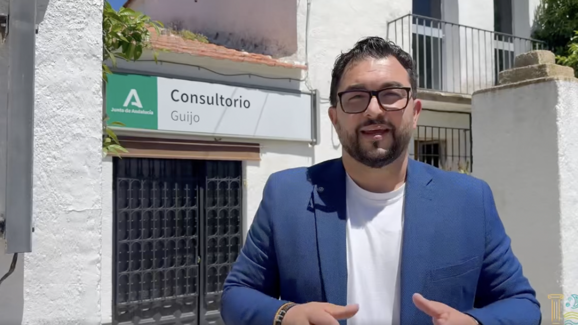 El alcalde de El Guijo, Jesús Fernández