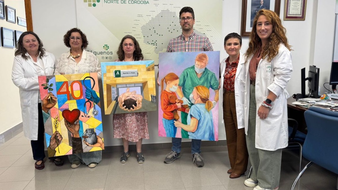 Los ganadores con responsables del ASNC