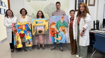 Los ganadores con responsables del ASNC
