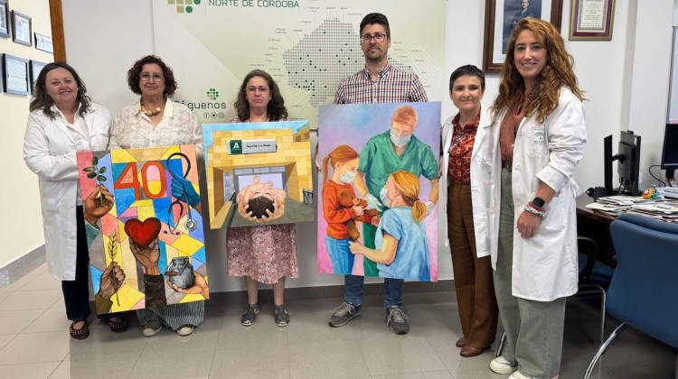 Los ganadores con responsables del ASNC