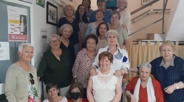 Voluntarias del programa que funciona desde diecisiete años en el Hospital Comarcal Valle de Los Pedroches