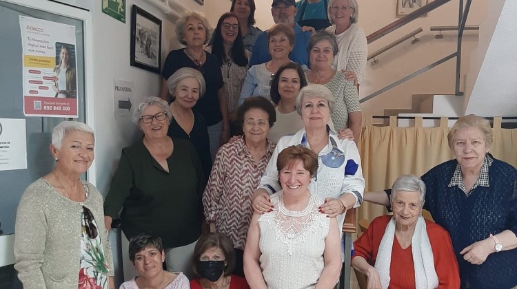 Voluntarias del programa que funciona desde diecisiete años en el Hospital Comarcal Valle de Los Pedroches