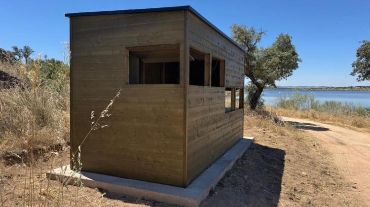 Observatorio de aves en el entorno del embalse de La Colada