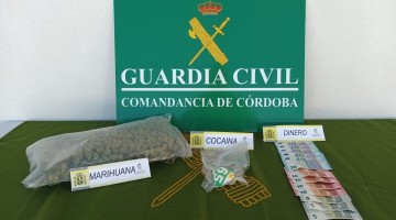 Droga interceptada en Villanueva de Córdoba