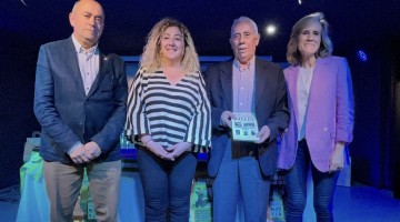 Joaquín Chamero en la presentación del libro “De Belalcázar al Infierno de Djelfa”,