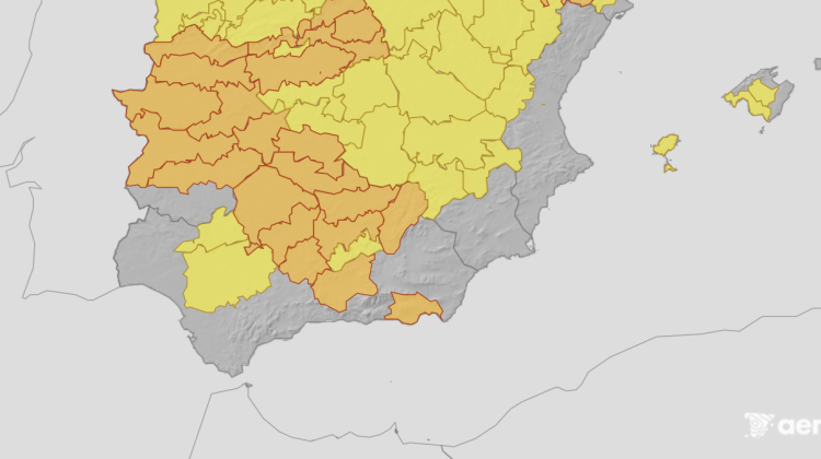 Mapa de la AEMET