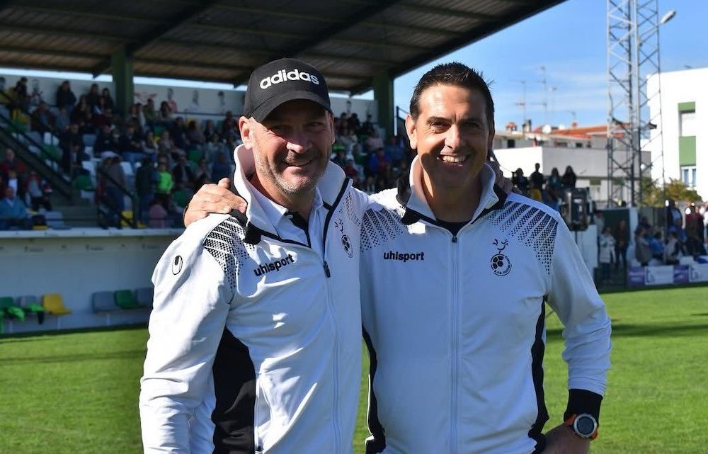 Moisés Arévalo, a la izquierda, será el nuevo presidente de la Escuela de Fútbol Base
