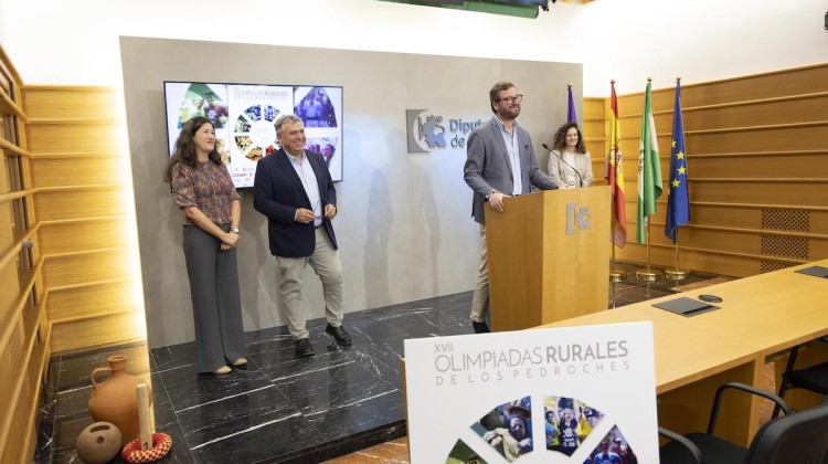 Presentación de las Olimpiadas Rurales en la Diputación de Córdoba