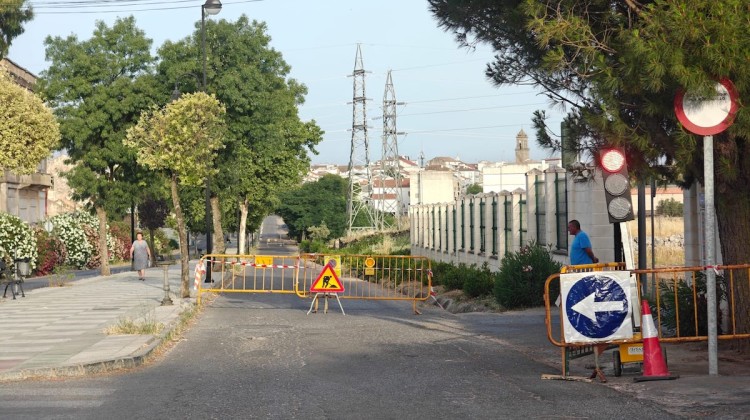 Paseo de Andalucía en Villanueva de Córdoba