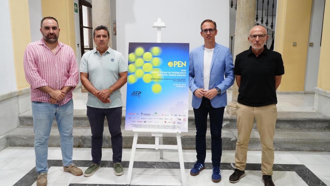 Presentación del Open de Tenis Ciudad de Pozoblanco
