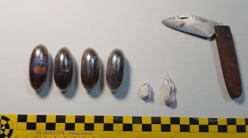 Droga aprehendida
