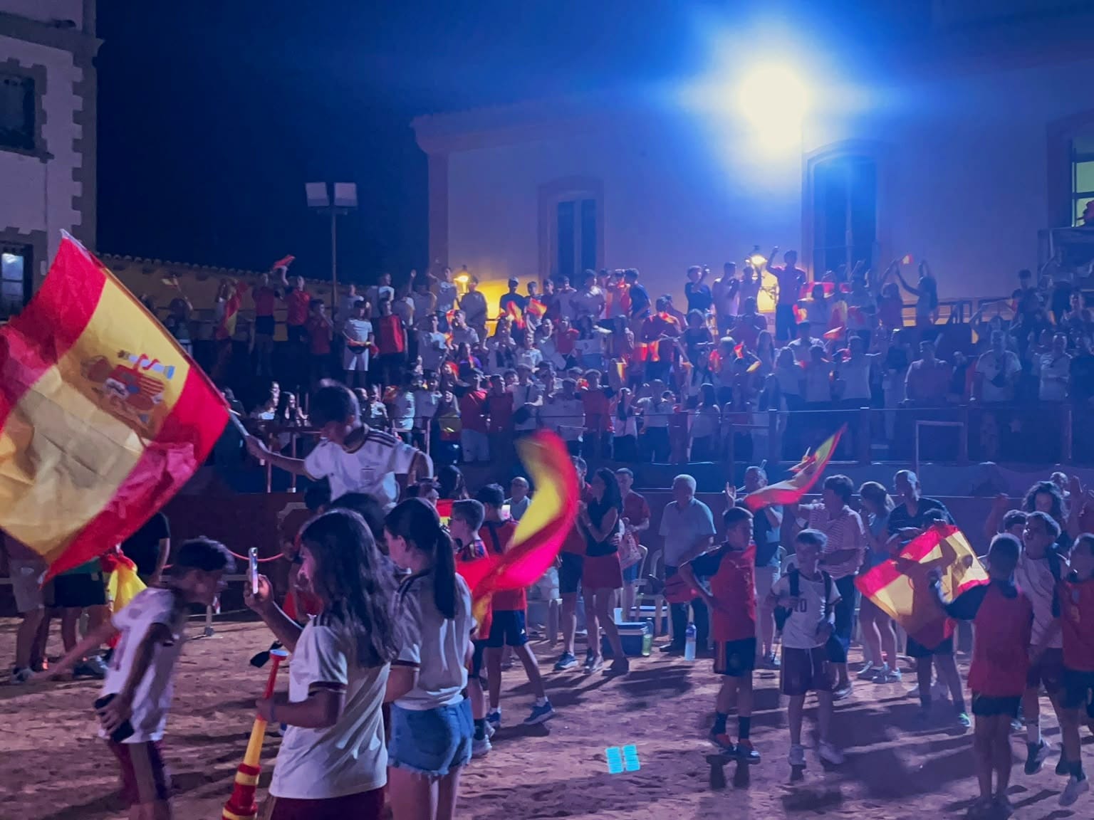 Celebración del Mundial En El Viso