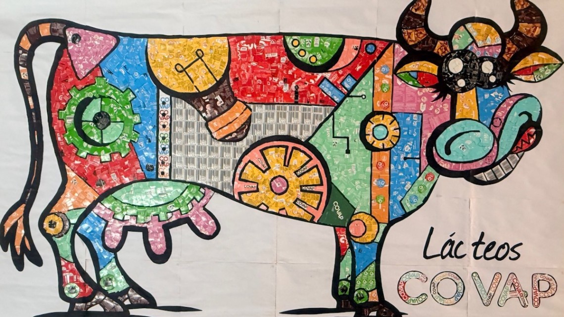 Diseño ganador elaborado por el alumnado del CEIP Nuestra Señora de Loreto de Dos Torres