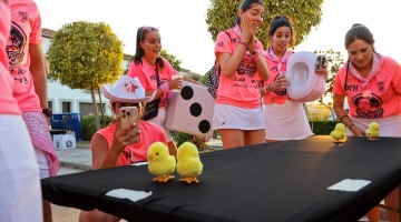 Uno de los equipos durante su participación