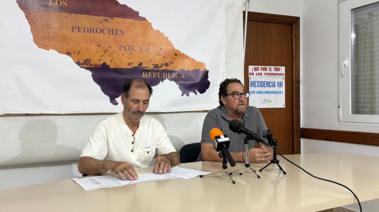 José María Fernández y Miguel Calero durante la rueda de prensa