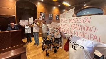 Protestas por la residencia en el pleno de Pozoblanco