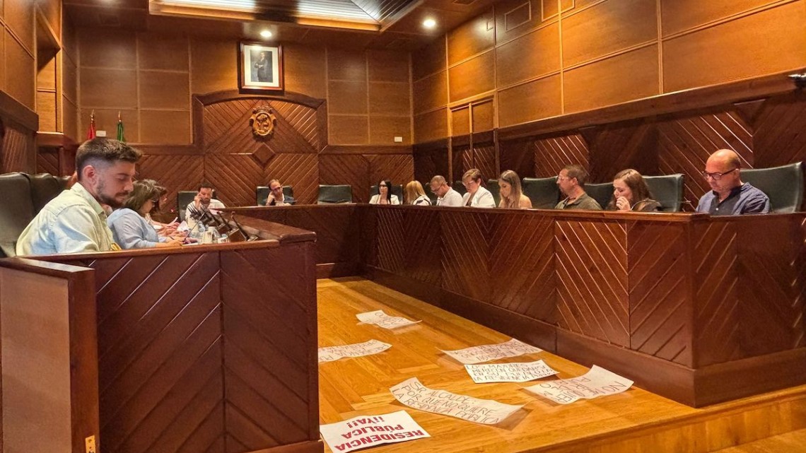 Imagen del pleno de mes de junio