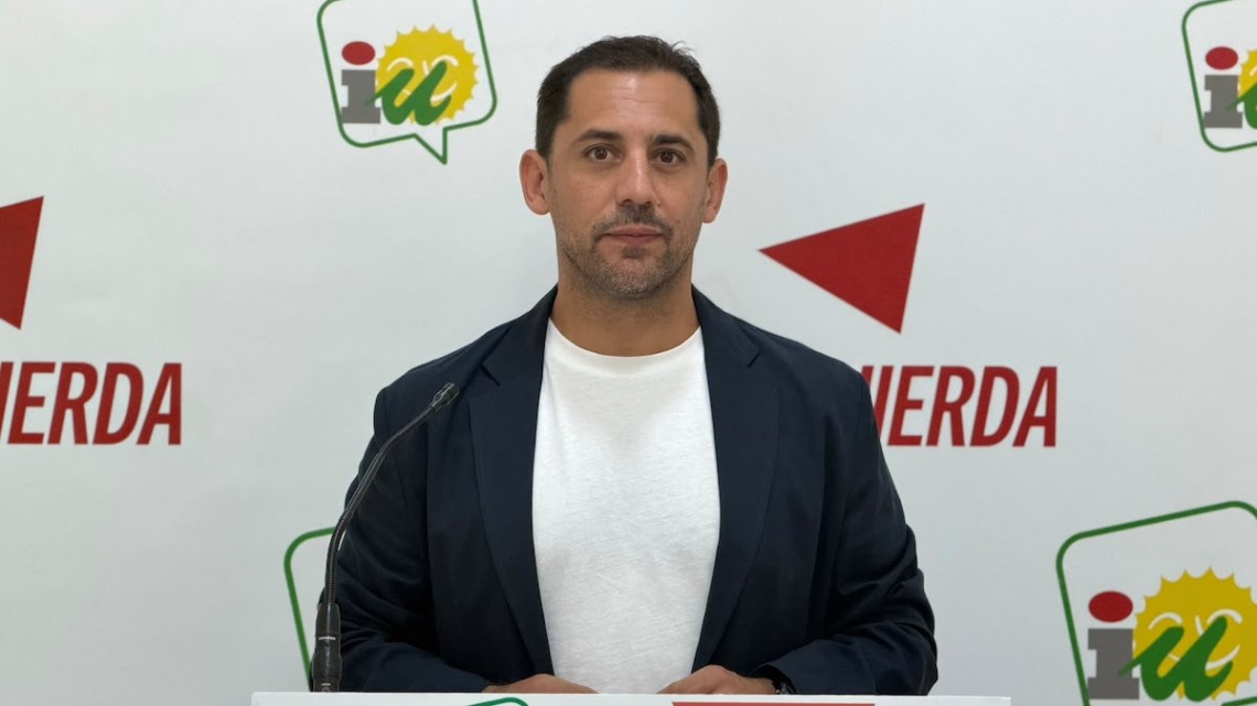Sebastián Pérez durante la rueda de prensa