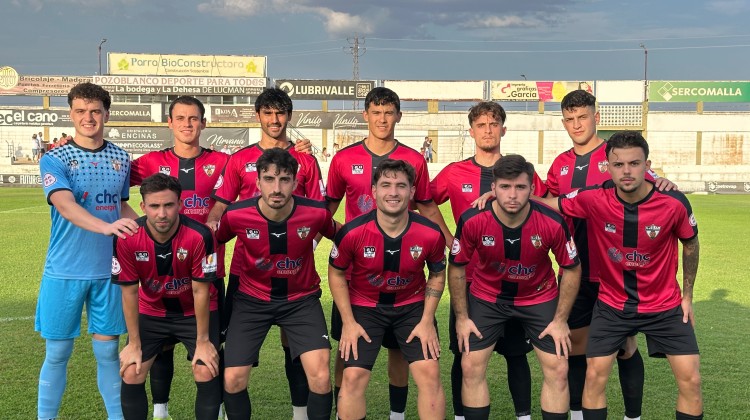 Once inicial del partido de ida de la Copa RFAF que midió al Pozoblanco y al Conil