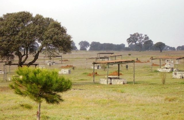 Imagen del parque periurbano de Fuente la Zarza donde se ubica el pantano