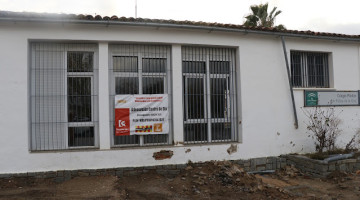 Imagen de archivo de las primeras obras que se llevaron a cabo en el edificio