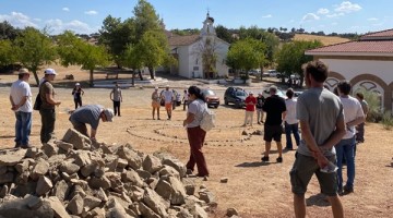Primera sesión formativa sobre los muros de piedra seca