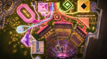 Plano de Macondo Park la residencia de Shakira en la que da sus conciertos en Madrid