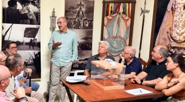 Manuel Marín en el momento de la elección de su candidatura