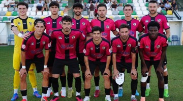 Once inicial que presentó el Pozoblanco ante el Atlético Onubense