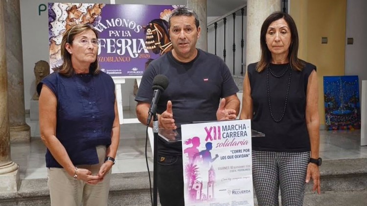 Presentación de la marcha carrera en el Ayuntamiento de Pozoblanco