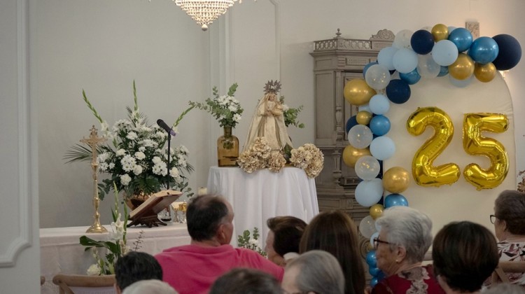Imagen de la eucaristía que se celebró para conmemorar el aniversario.