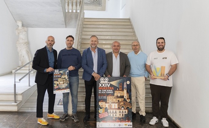 Presentación en la sede de la Diputación de Córdoba de la Muestra de Cine Rural de Dos Torres.