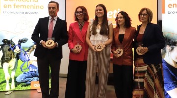 Los premiados por Zoetis en la séptima edición de Ganadería en Femenino.