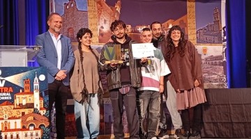 El equipo que ha rodado y editado el corto ganador de esta edición.