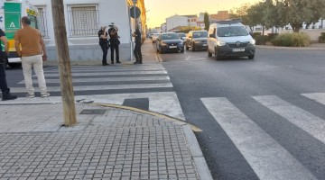 Lugar donde se ha producido el atropello.