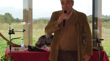 El ex alcalde durante un acto en el Centro de Recepción de Visitantes.