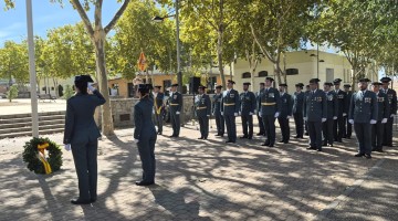 Acto de homenaje a los caídos realizado por la Guardia Civil en Pozoblanco