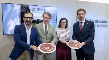 Presentación de la Feria del Jamón en la Diputación de Córdoba.